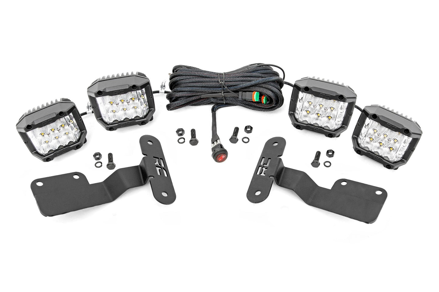 LED Light Kit | Ditch Mount | 3" OSRAM | Wide | Subaru Forester (14-18)