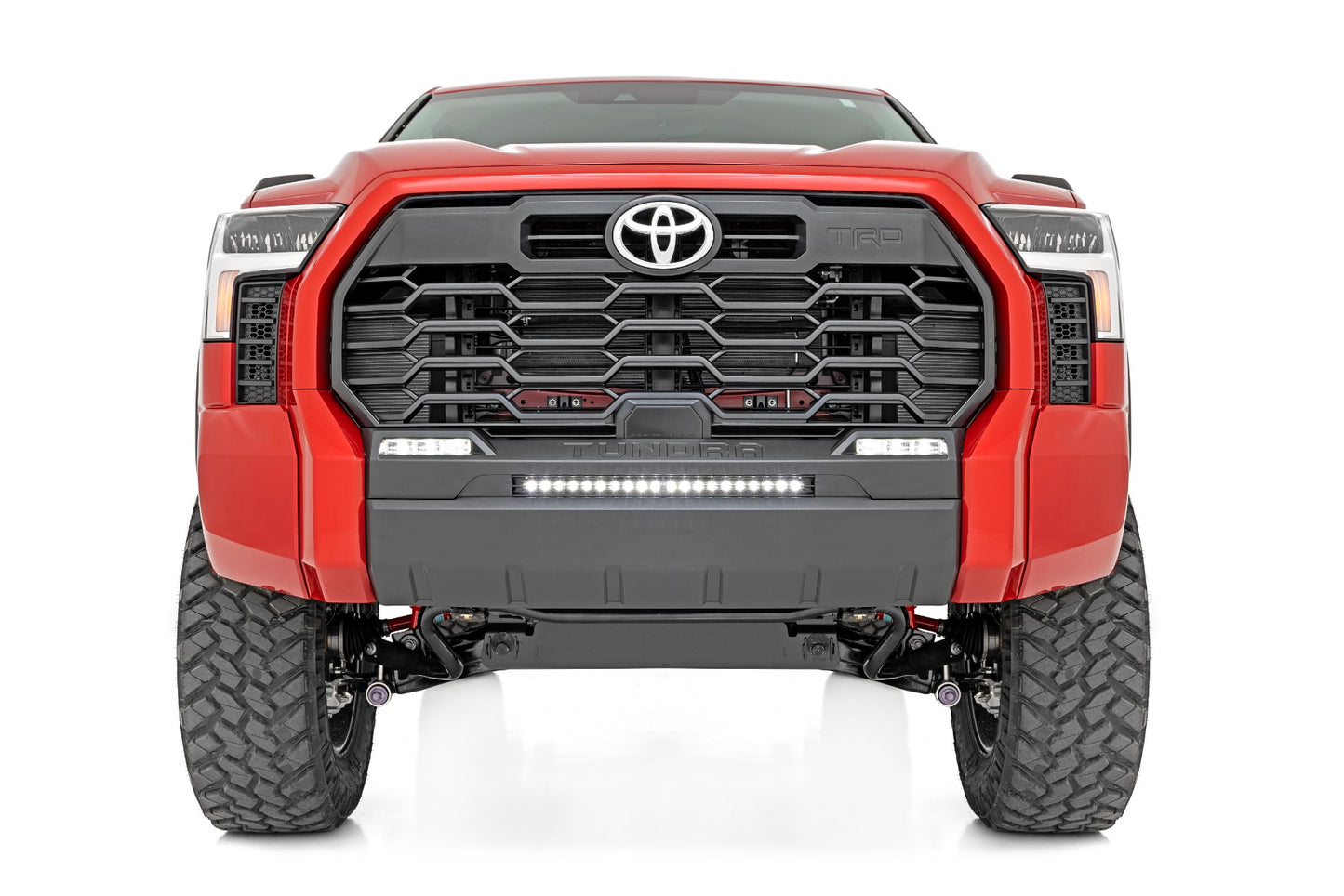 LED Light Kit | Bumper Mount | 20" Black Slim Line | Toyota Tundra (22-24)