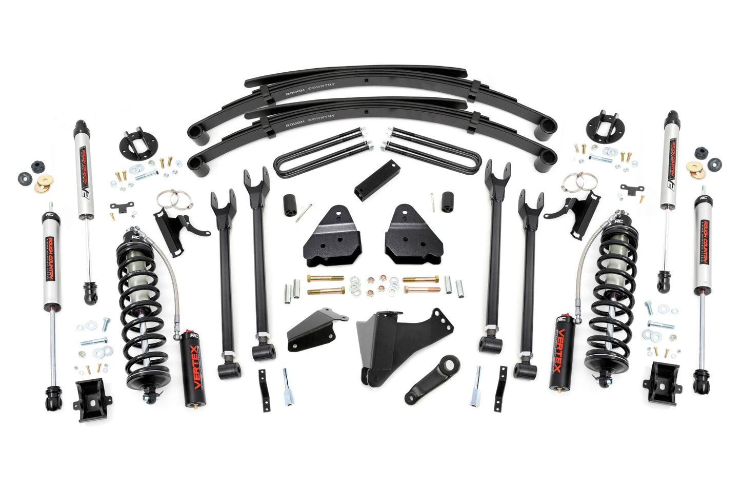 6 Inch Lift Kit | Gas | 4 Link | RR Spring | C/O V2 | Ford F-250/F-350 Super Duty (05-07)