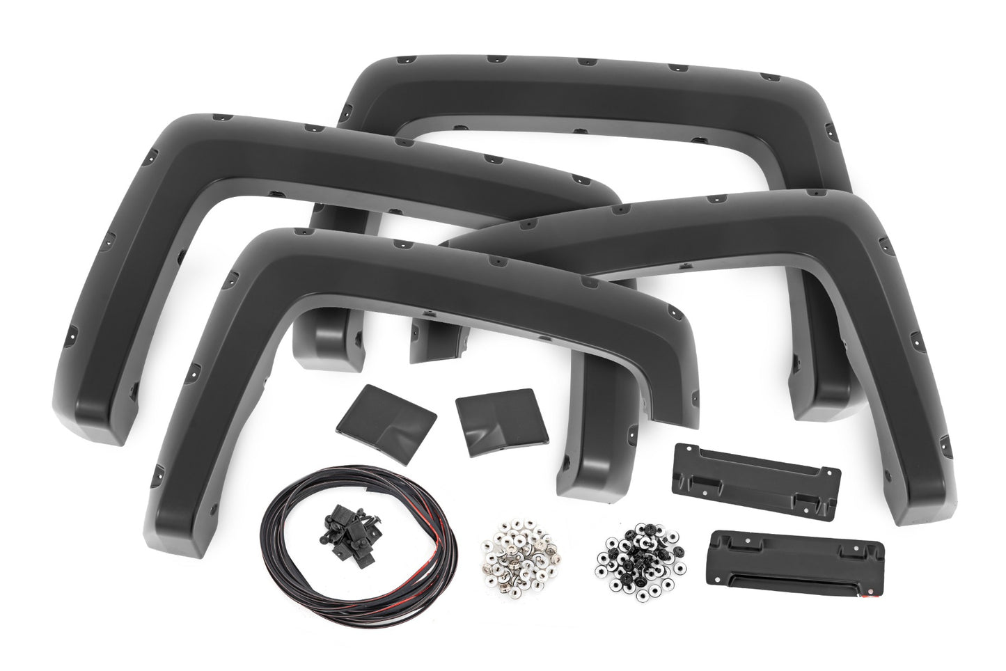 Pocket Fender Flares | 6'7" & 8' Bed | GA0 Northsky Blue | Chevy Silverado 1500 (14-18)/2500HD