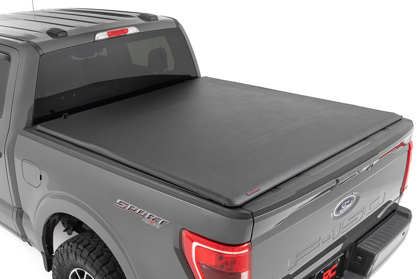Soft Roll Up Bed Cover | 5'7" Bed | Ford F-150/F-150 Lightning/Raptor (15-24)