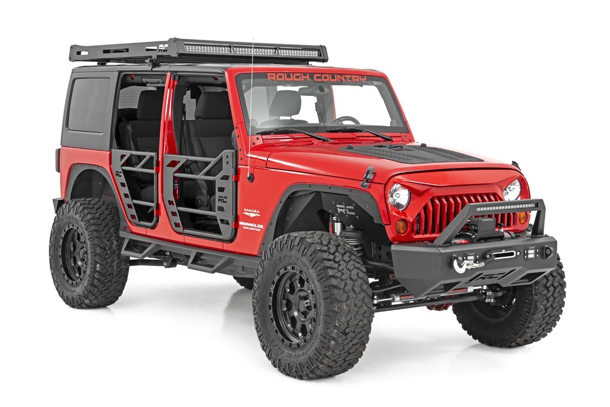 Tubular Doors | Rear | Jeep Wrangler JK/Wrangler Unlimited (2007-2018)