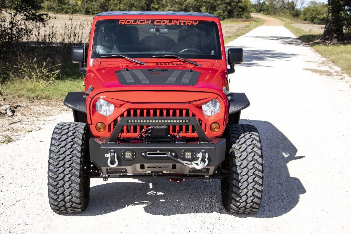 Hood Louver with RC Logo | Jeep Wrangler JK/Wrangler Unlimited (2007-2018)