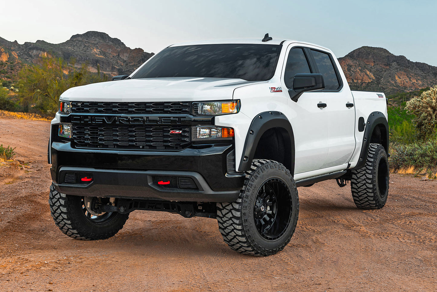 Pocket Fender Flares | GXD Sterling Grey Metallic | Chevy Silverado 1500 (22-24)
