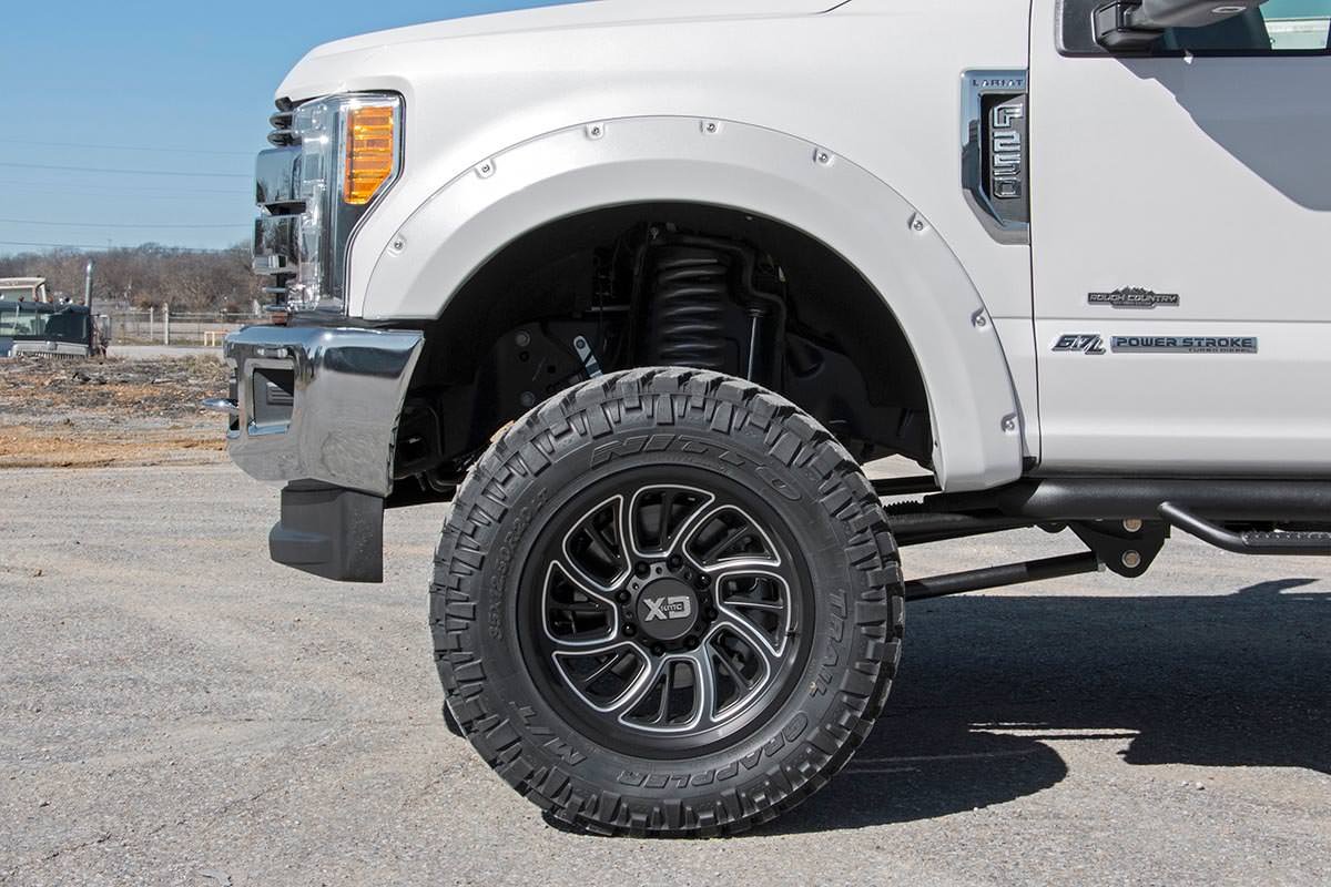 Pocket Fender Flares | HX Antimatter Blue | Ford F-250/F-350 Super Duty (17-22)