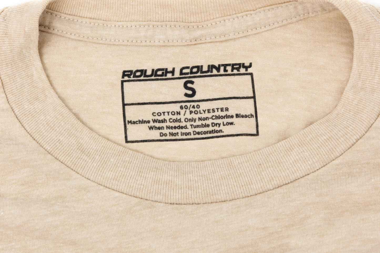 Rough Country T-Shirt | Throwback | Cream | XL