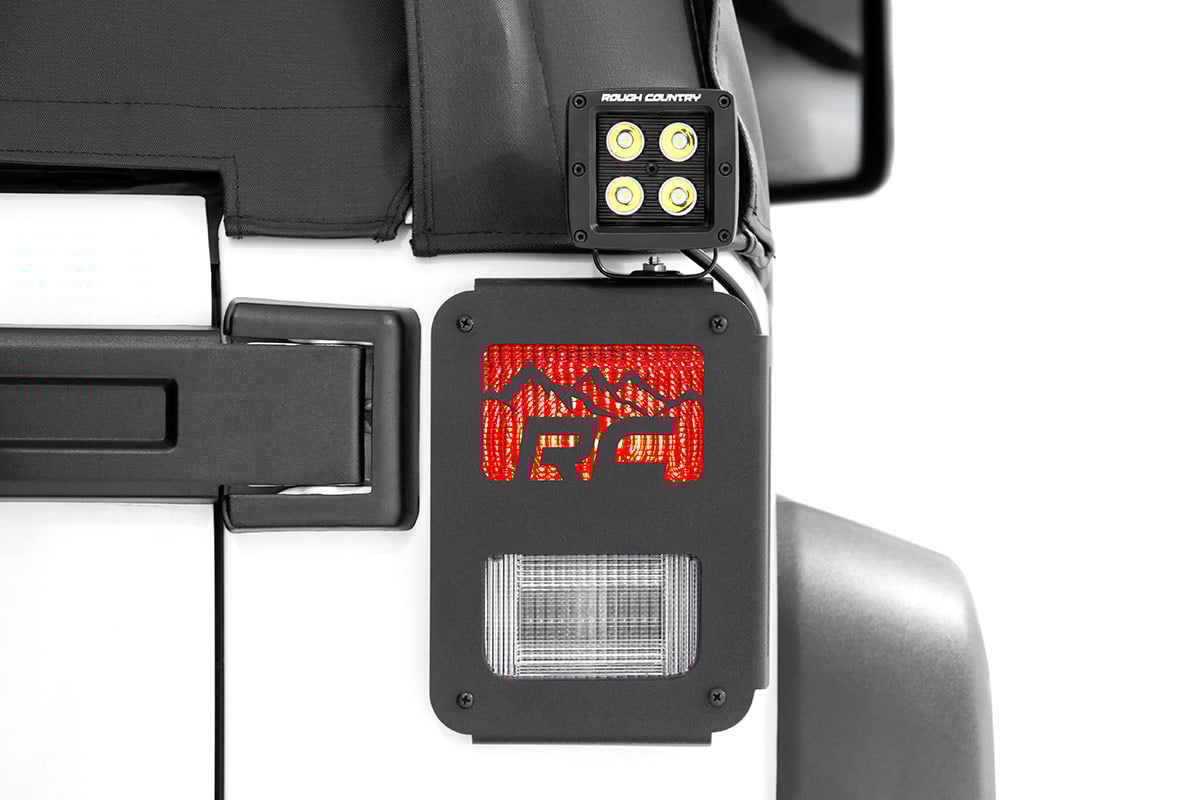 Tail Light Cover | Mountain | Jeep Wrangler JK/Wrangler Unlimited (2007-2018)