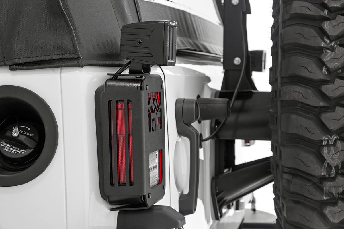 Tail Light Cover | Mountain | Jeep Wrangler JK/Wrangler Unlimited (2007-2018)