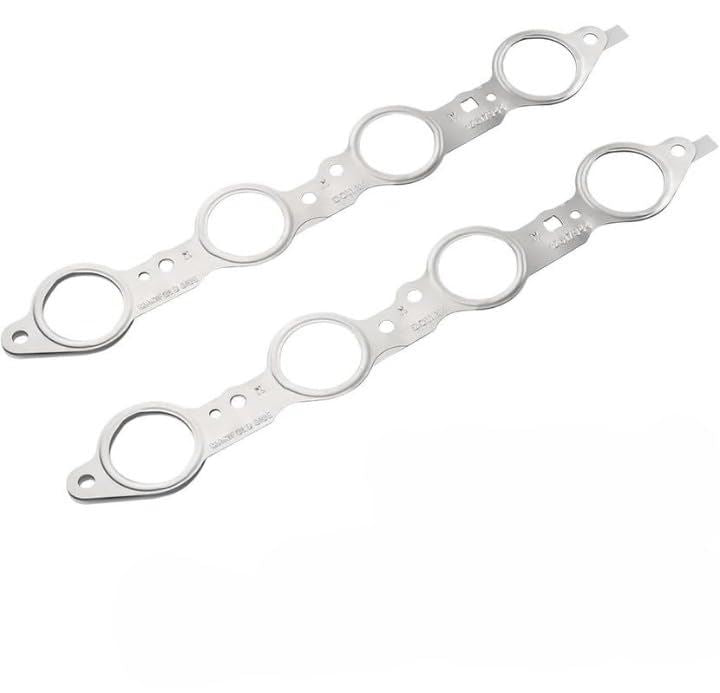 CAE – MLS Exhaust Gasket Set Compatible with LS Engines Fits LS1 LS2 LS3 LS6 (Plus Many More) 4.8L 5.3L 5.7L 6.0L 6.2L Replaces GM 12617944 Manifold Header Gaskets for LS Swaps | No Bolts Included