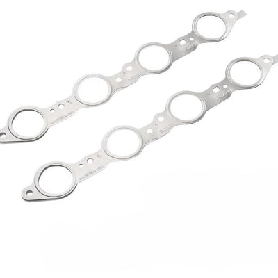 CAE – MLS Exhaust Gasket Set Compatible with LS Engines Fits LS1 LS2 LS3 LS6 (Plus Many More) 4.8L 5.3L 5.7L 6.0L 6.2L Replaces GM 12617944 Manifold Header Gaskets for LS Swaps | No Bolts Included