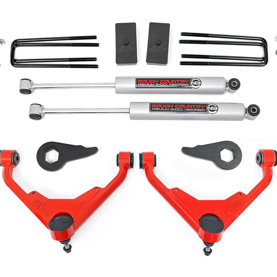 3 Inch Lift Kit | Chevy/GMC Sierra/Silverado 2500 HD Suburban/Yukon XL 2500 (01-10)