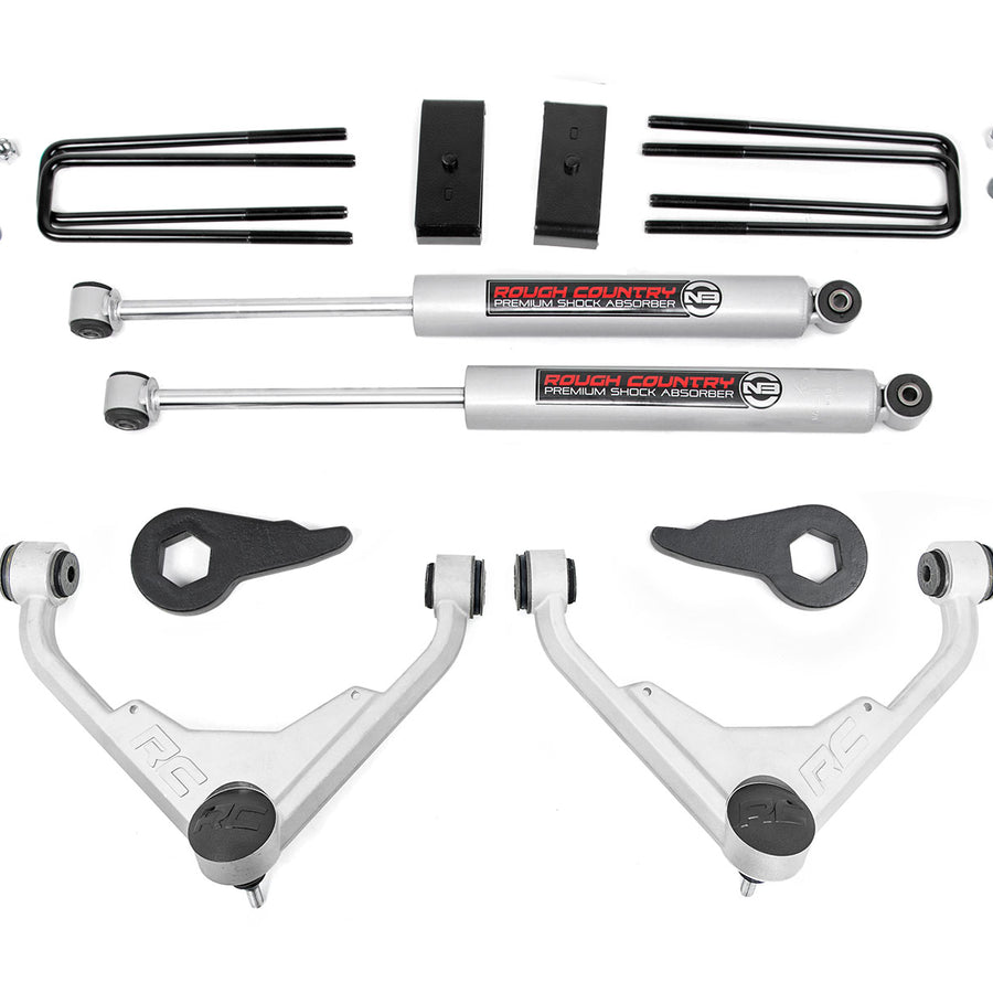 3 Inch Lift Kit | FK/FF Code | Chevy/GMC 2500HD (01-10)
