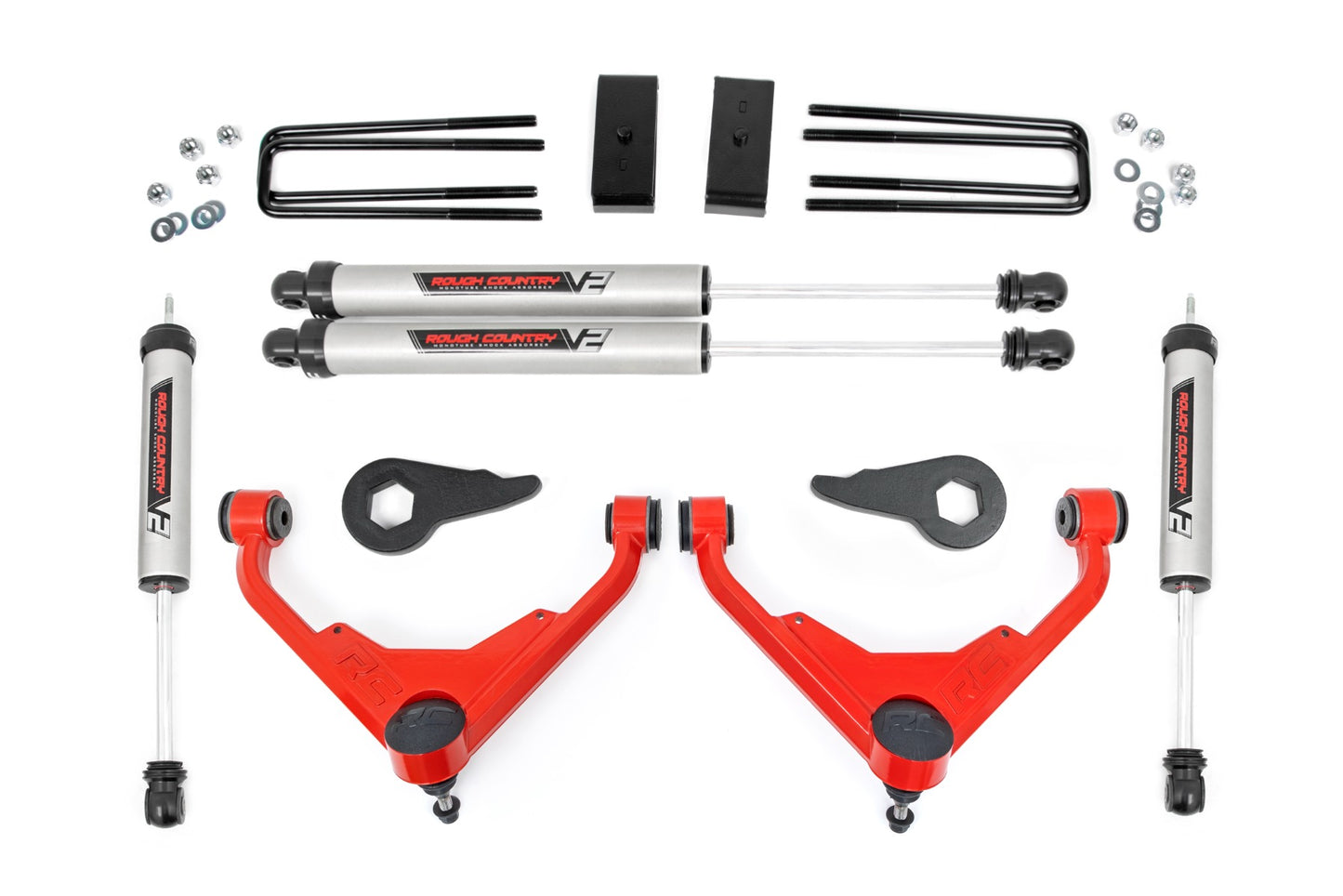 3 Inch Lift Kit | FK/FF Code | V2 | Chevy/GMC 2500HD (01-10)
