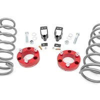 3 Inch Lift Kit | X-REAS | RR Springs | Red | Toyota 4Runner 4WD (2003-2009)