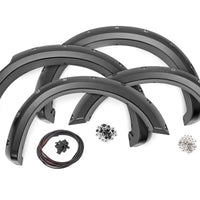 Pocket Fender Flares | Crew Cab | W/O Emblem | Gloss Black | Nissan Titan (17-24)