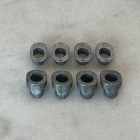 Polished Aluminum High Rise Intake Manifold for Small Block Chevy 1500-6500 RPM