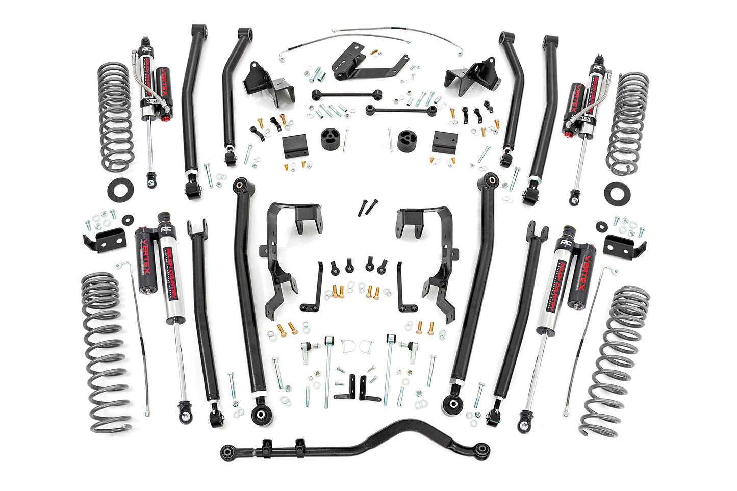 4 Inch Lift | L/A | 2D | Vertex | Jeep Wrangler JK 4WD (2007-2011)