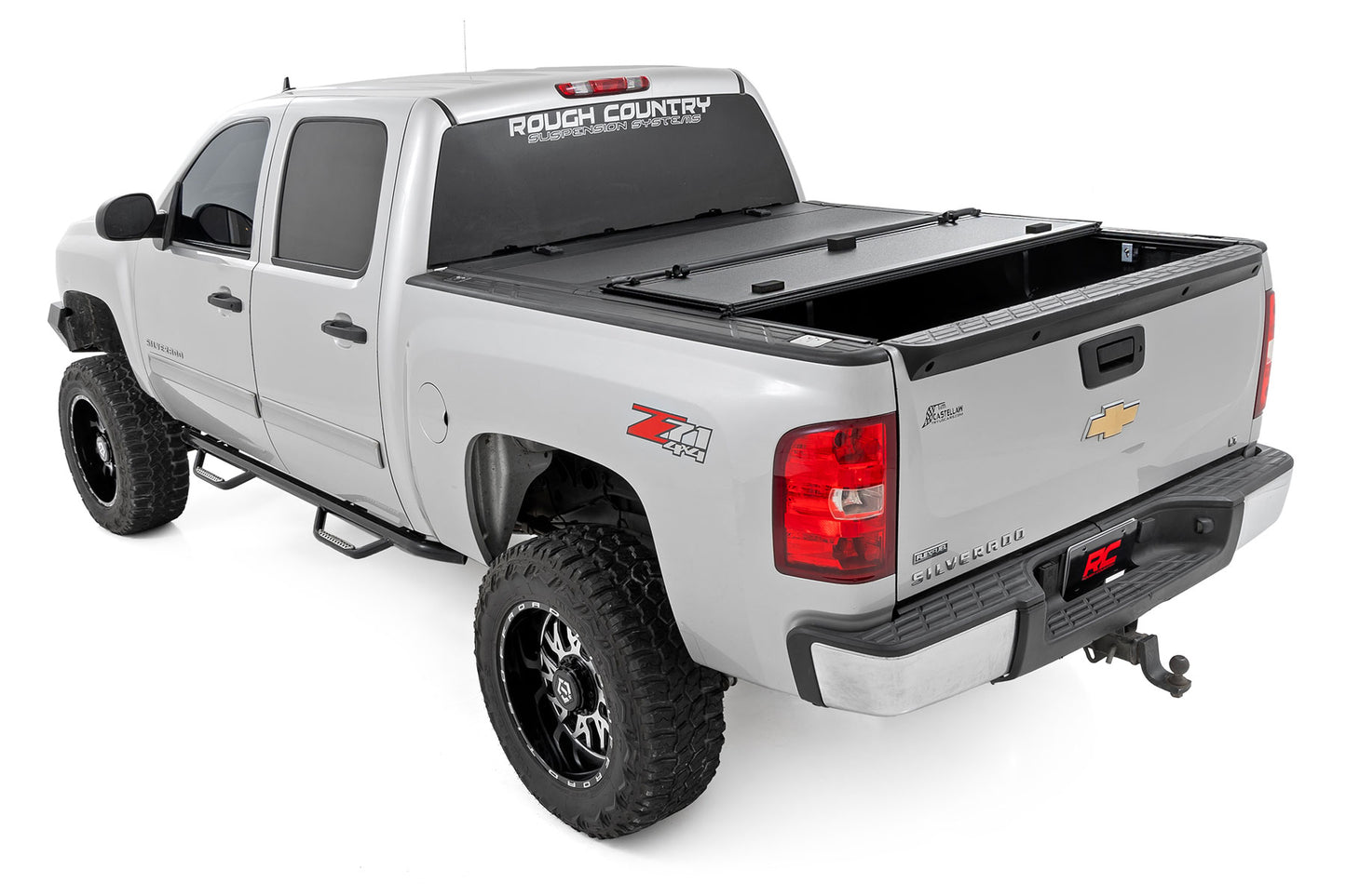 Hard Tri-Fold Flip Up Bed Cover | 5'9" Bed | Chevy/GMC 1500 (07-13)