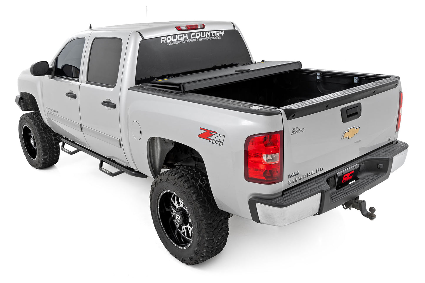 Hard Tri-Fold Flip Up Bed Cover | 5'9" Bed | Chevy/GMC 1500 (07-13)