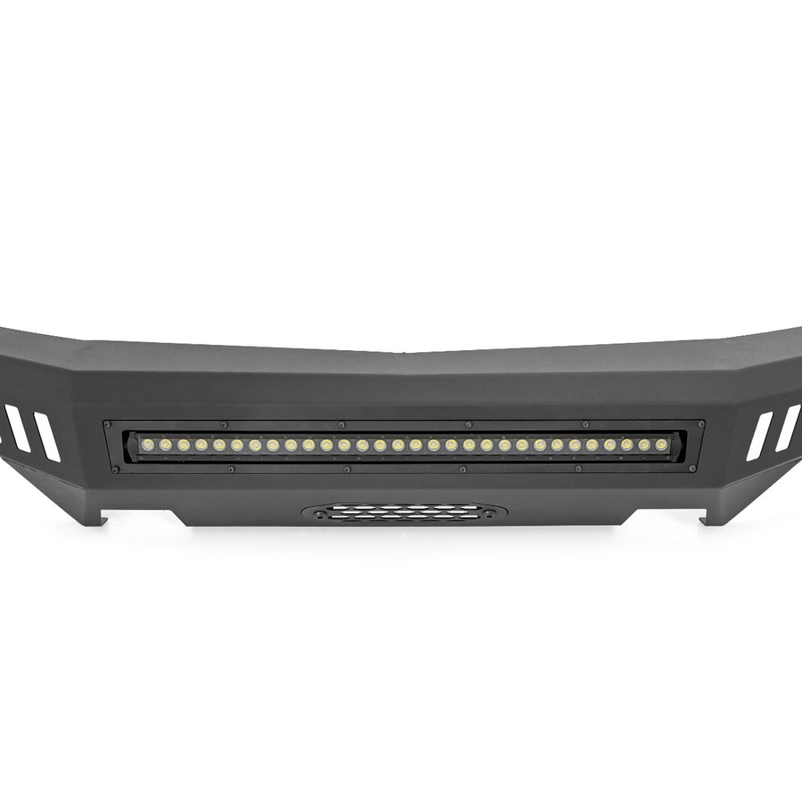 Front High Clearance Bumper | BLK LEDs | Chevy Silverado 1500 2WD/4WD (07-13)
