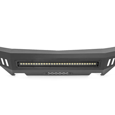 Front High Clearance Bumper | BLK LEDs | Chevy Silverado 1500 2WD/4WD (07-13)