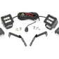 LED Light Kit | Ditch Mount | 2" Black Pair | Flood | Chevy 1500 & Chevy/GMC 2500HD/3500HD (07-14)