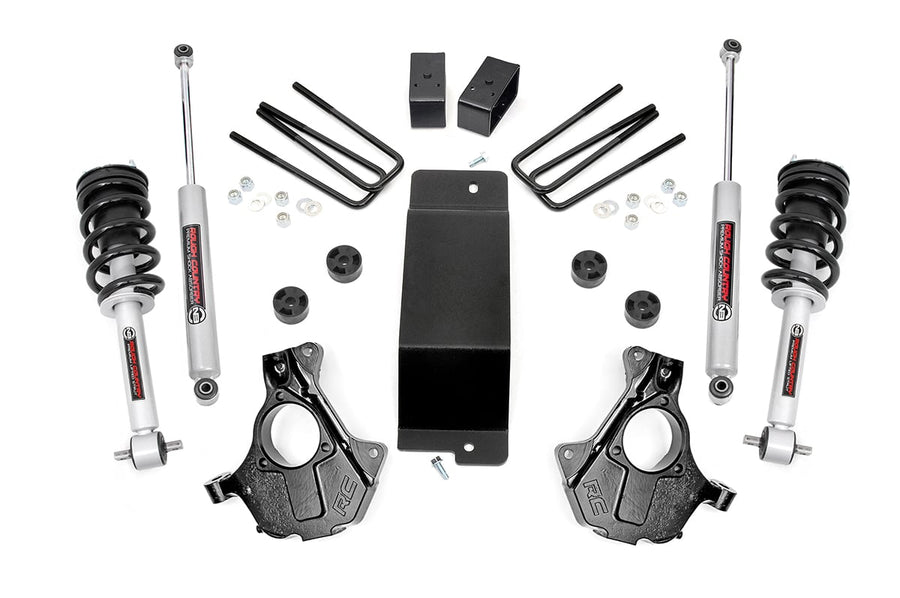 3.5 Inch Lift Kit | Cast Steel LCA | FR N3 | Chevy/GMC 1500 (14-18 & Classic)