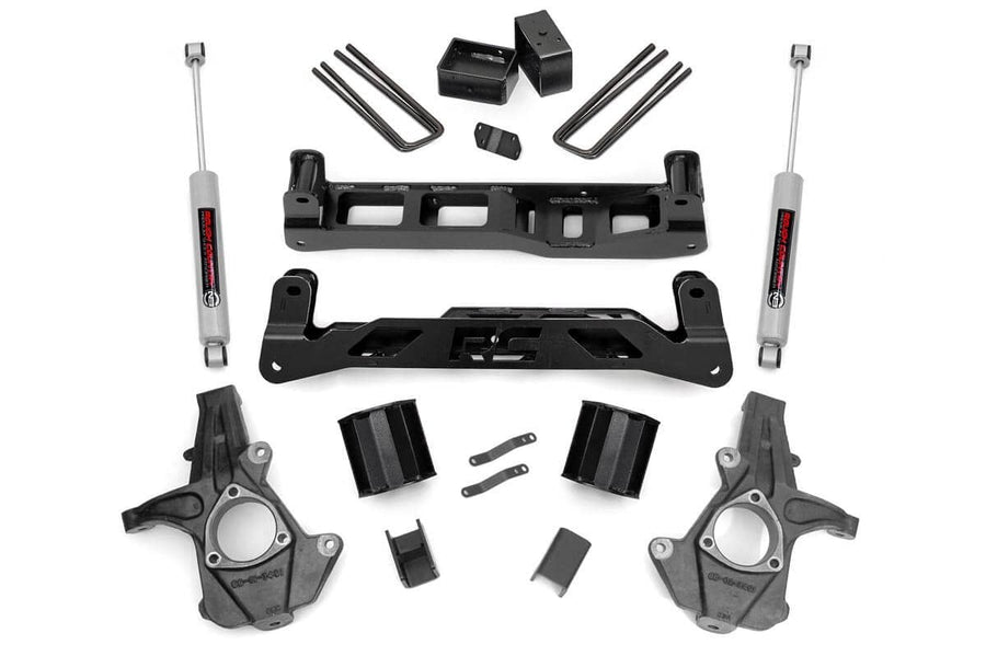 5 Inch Lift Kit | Chevy Silverado & GMC Sierra 1500 2WD (2007-2013)