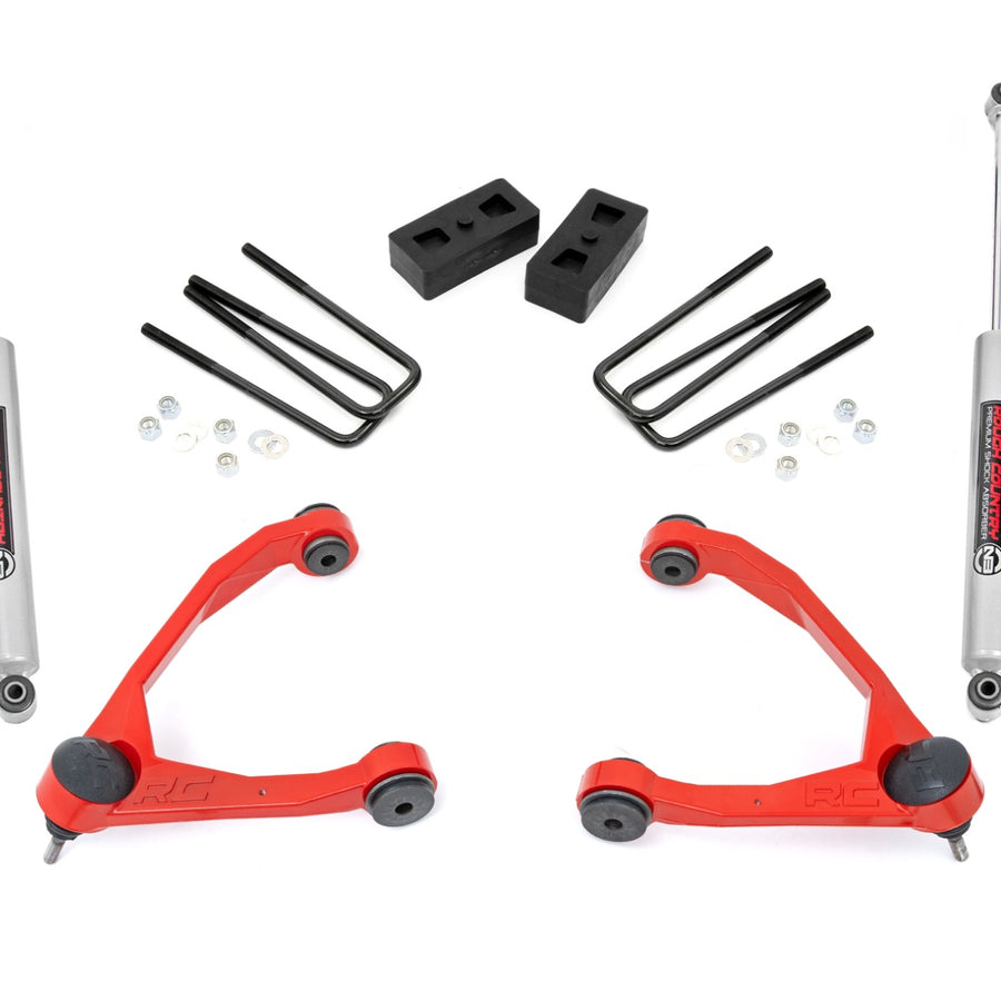 3.5 Inch Lift Kit | Cast Steel | N3 Strut | Chevy/GMC 1500 (14-16)