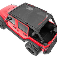 Mesh Bikini Top Plus | Black | Jeep Wrangler Unlimited 2WD/4WD (2007-2018)
