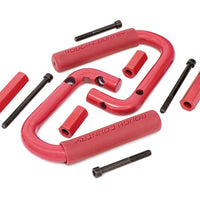 Grab Handles | Steel | Front | Red | Jeep Wrangler JK/Wrangler Unlimited (07-18)