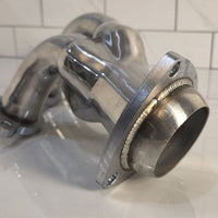 Stainless Steel Shorty Exhaust Headers – Fits 1999-2001 GMC Sierra 1500 2500, 2000-2001 GMC Yukon 4.8L 5.3L with EGR – Direct Bolt-On Manifold Replacement