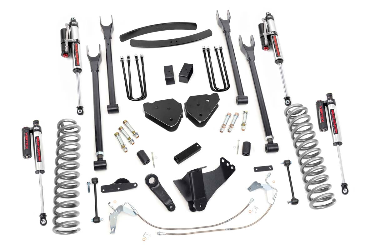 6 Inch Lift Kit | Diesel | 4 Link | Vertex | Ford F-250/F-350 Super Duty (08-10)