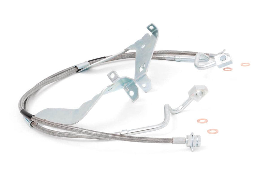 Brake Lines | Stainless | FR | 4-6 Inch Lift | Ford F-250/F-350 Super Duty (08-16)