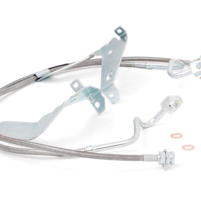 Brake Lines | Stainless | FR | 4-6 Inch Lift | Ford F-250/F-350 Super Duty (08-16)
