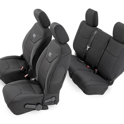 Seat Covers | Front and Rear | Jeep Wrangler Unlimited 2WD/4WD (2008-2010)