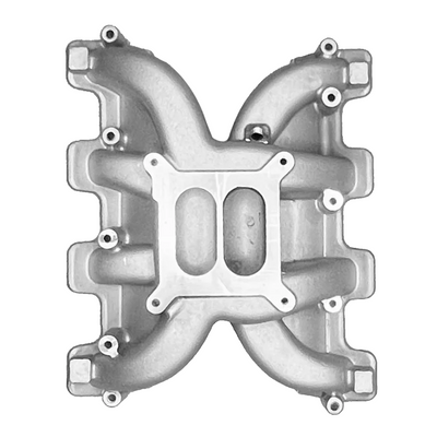 Dual Plane Carburetor Intake Manifold For Cathedral Port LS Engines