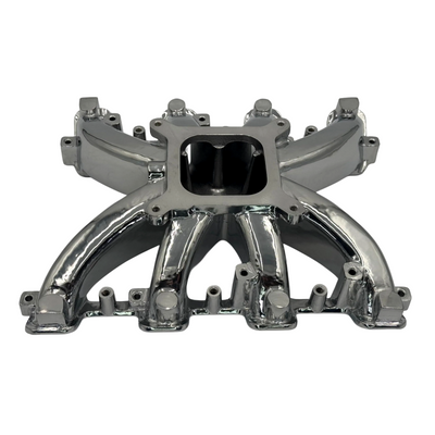 Polished Single Plane Intake Manifold – LS3 L92 Rect Port