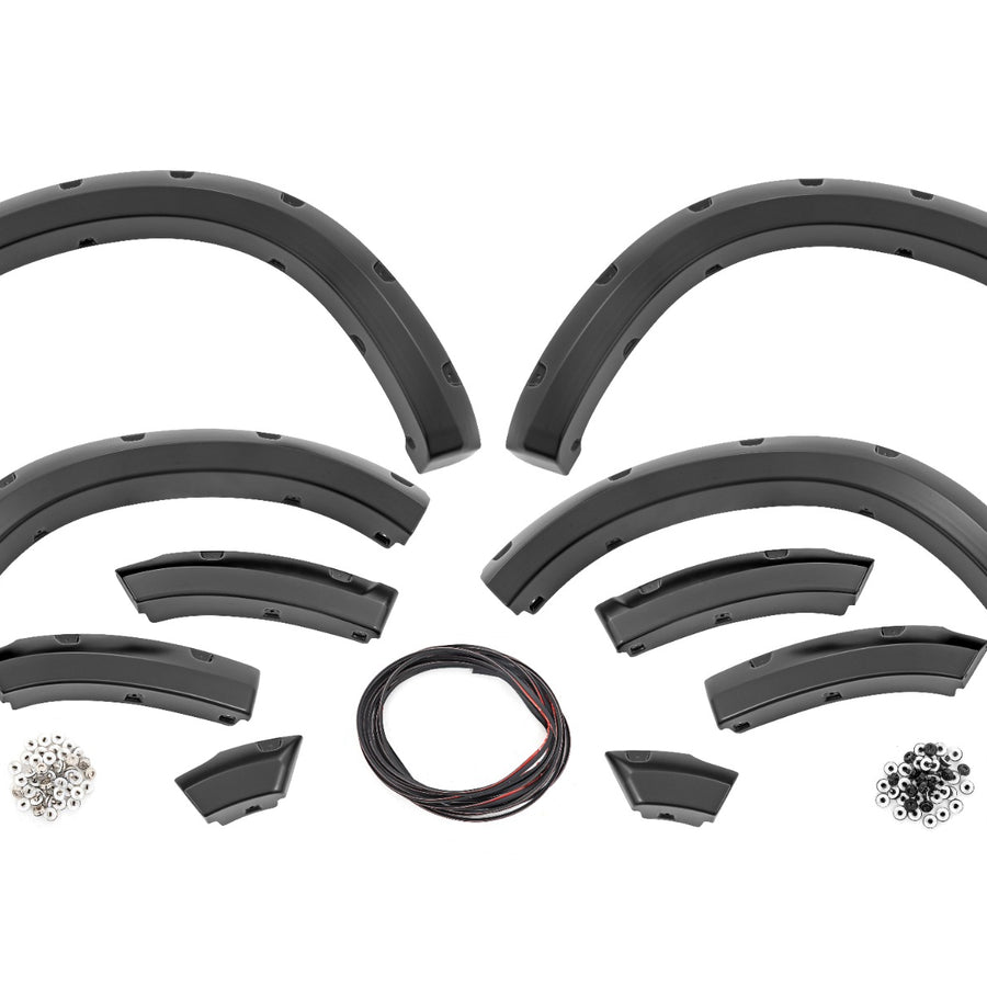 Pocket Fender Flares | PX8 Black Crystal | Ram 1500 2WD/4WD