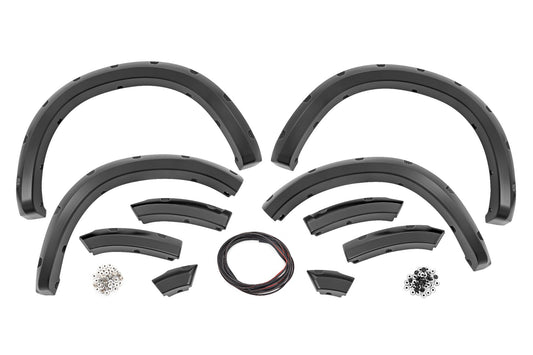 Pocket Fender Flares | PRV Delmonico Red | Ram 1500 2WD/4WD 09-18