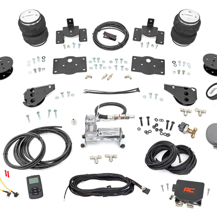 Air Spring Kit w/compressor | Wireless Controller | 4 Inch Lift Kit | Ram 1500 (09-23 & Classic)