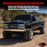 Ceramic Coated Long Tube Exhaust Headers for 1988-1998 Chevy GMC K1500 K2500 Tahoe Yukon Suburban Blazer 5.0 5.7 305 350 4WD 4X4 1-5/8 Inch Primaries 2-1/2 Inch Collectors 88-98