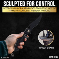 Black Lotus Folding Knife with 89-Layer Damascus VG10 Blade and Stabilized Maple Burl Wood Handle