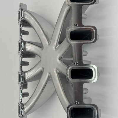 Polished Aluminum Single Plane Carburetor Swap Intake Manifold Compatible with GM LS Gen III/IV LS3 L92 Engines 6.2L V8 Rectangular Port Heads 2500-7000 RPM With Seals & Bolts L76 L76 L77 L94 L96 6.0L