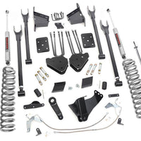 6 Inch Lift Kit | 4-Link | No OVLD | Ford F-250 Super Duty 4WD (2011-2014)