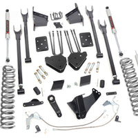 6 Inch Lift Kit | 4-Link | No OVLD | M1 | Ford F-250 Super Duty 4WD (15-16)