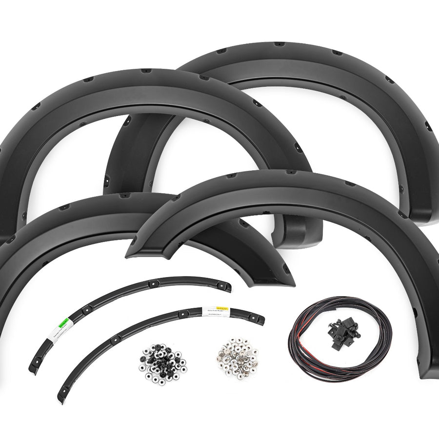 Pocket Fender Flares | UJ Sterling Gray | Ford F-250/F-350 Super Duty (11-16)