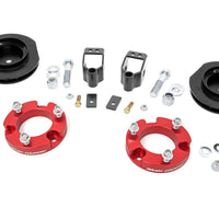 2 Inch Lift Kit | X-REAS | Red Spacers | Toyota 4Runner 2WD/4WD (2010-2024)