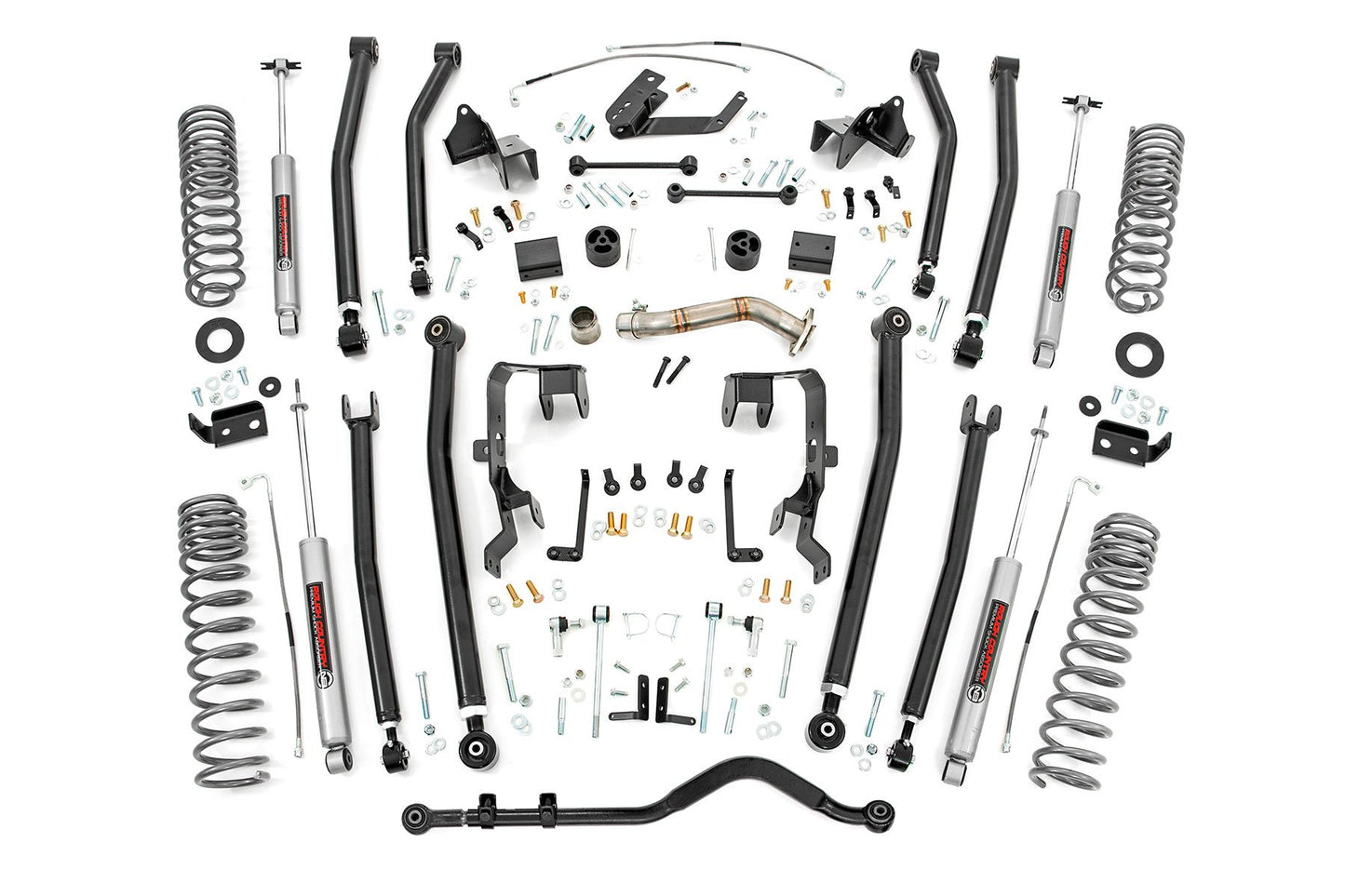 4 Inch Lift Kit | Long Arm | Jeep Wrangler Unlimited 4WD (2012-2018)