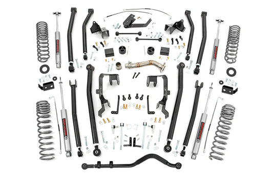 4 Inch Lift Kit | Long Arm | Jeep Wrangler Unlimited 4WD (2012-2018)